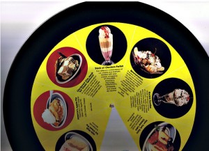 Checkers Dessert Menu on Vinyl 3 by FredMikeRuby via Flickr